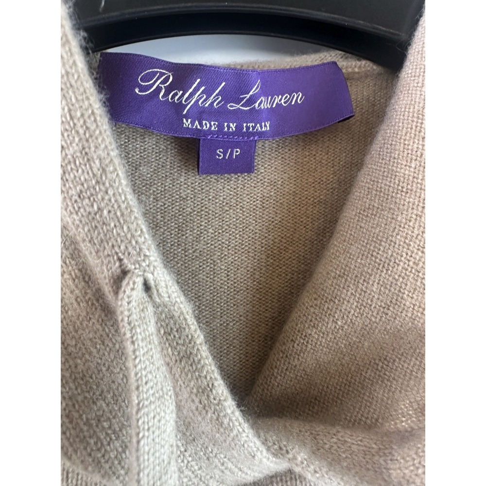 Ralph Lauren Purple Label 100% Cashmere Hoodie Sweater Italy S/P Luxury Designer - Picture 8 of 16